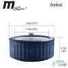BAIKAL Portable Inflatable Hot Tub