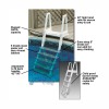 Deluxe Heavy Duty Above Ground In-Pool Ladder