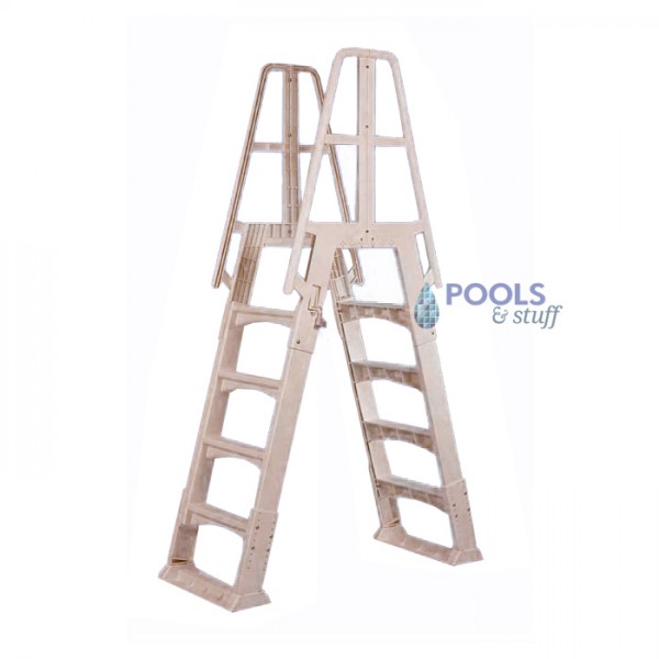 Premium A-Frame Above Ground Pool Ladder