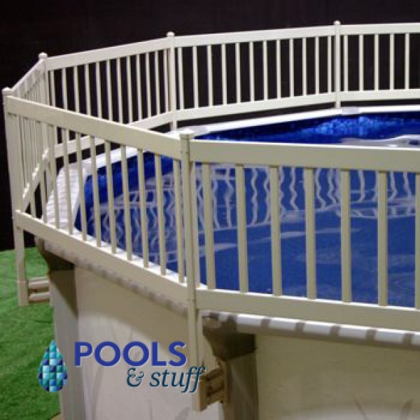 Above Ground Premium Resin 24" Tall Pool Fence Kit