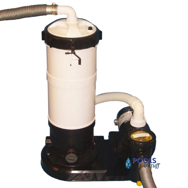 DE Filter System With 1.5 HP Pump For Above Ground Pools