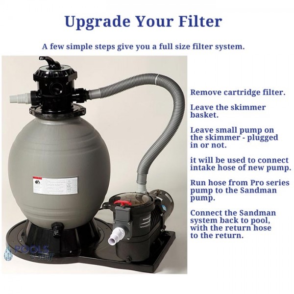 Want a bigger filter? Get an easy upgrade.