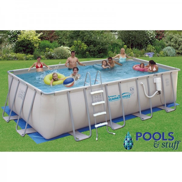 Rectangle 52 Deep Soft Sided Pool, Rectangle Pools Above Ground