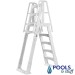 Premium A-Frame Above Ground Pool Ladder - White