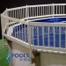 Above Ground Premium Resin 24” Tall Pool Fence Kit - Taupe